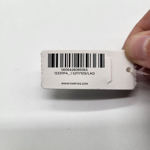 Parfois Zinc Stretch Bracelet Black Silver Tone Geometric Diamond Shape - Picture 7 of 11